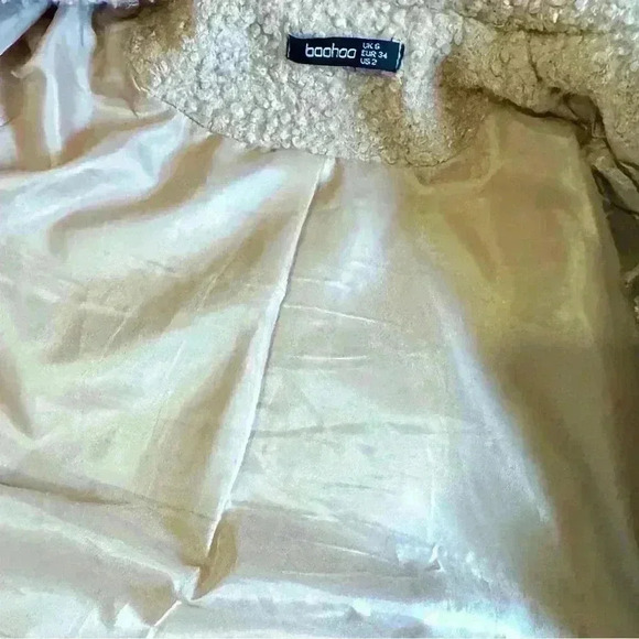 Boohoo Woman’s Mauve Coat Size US 2 - Picture 12 of 12